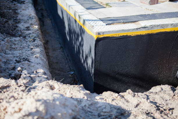Residential Emergency Waterproofing installation at a Bringhurst, IN home by SJ Waterproofing Pros